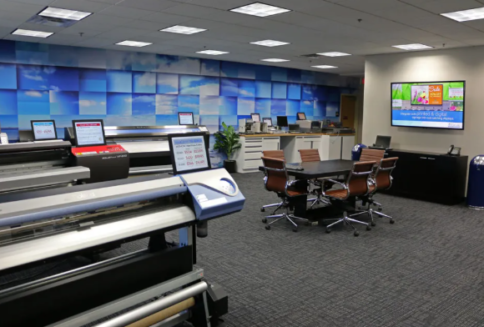 Printing and publishing office workspace in Uganda