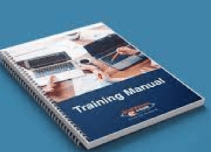 Training manuals and booklets printed for institutional use Training manuals and booklets printed for institutional use