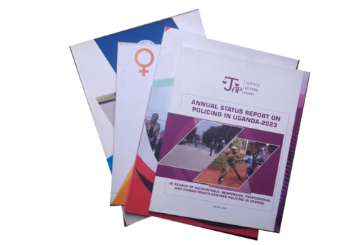 stack of printed books produced through Book printing portfolio in Uganda